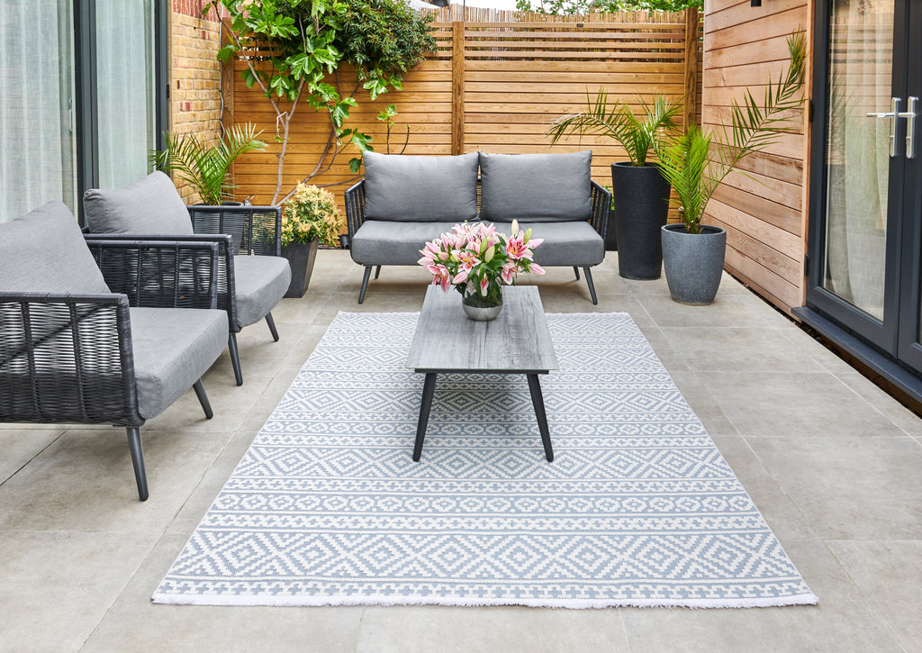 Jazz - Indoor / Outdoor - JAZ02 - Blue -  Rama (Concept Looms)