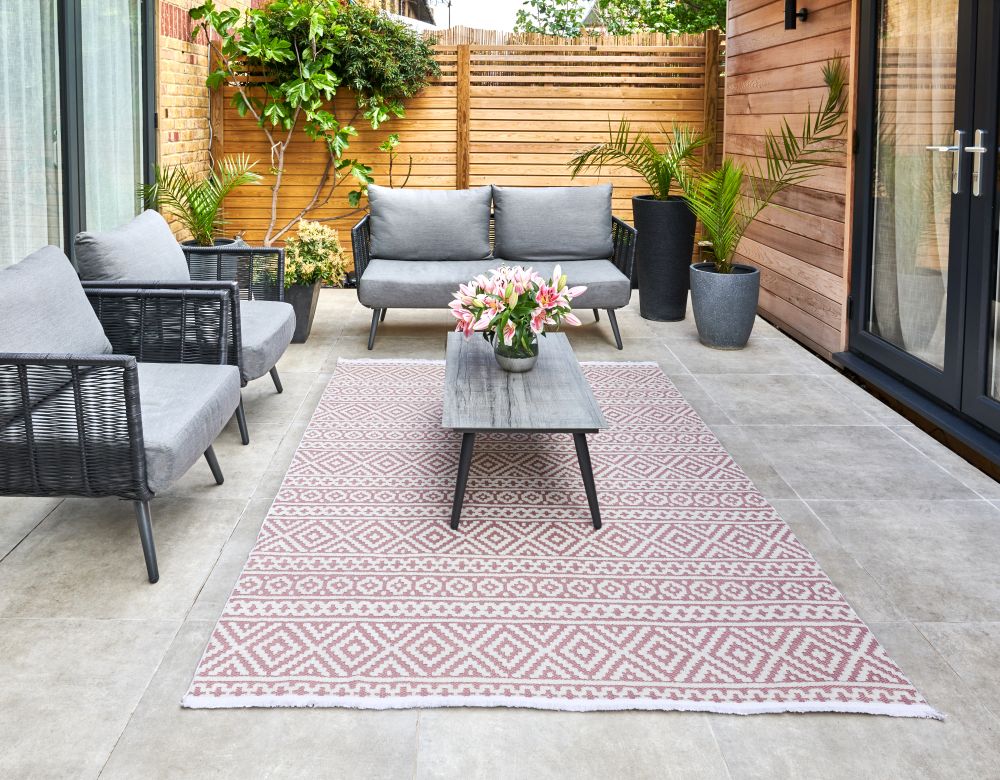 Jazz - Indoor / Outdoor - JAZ056 - Rose  -  Rama (Concept Looms)