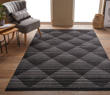 Jazz - Indoor / Outdoor - JAZ09 - Grey / Black -  Rama (Concept Looms)