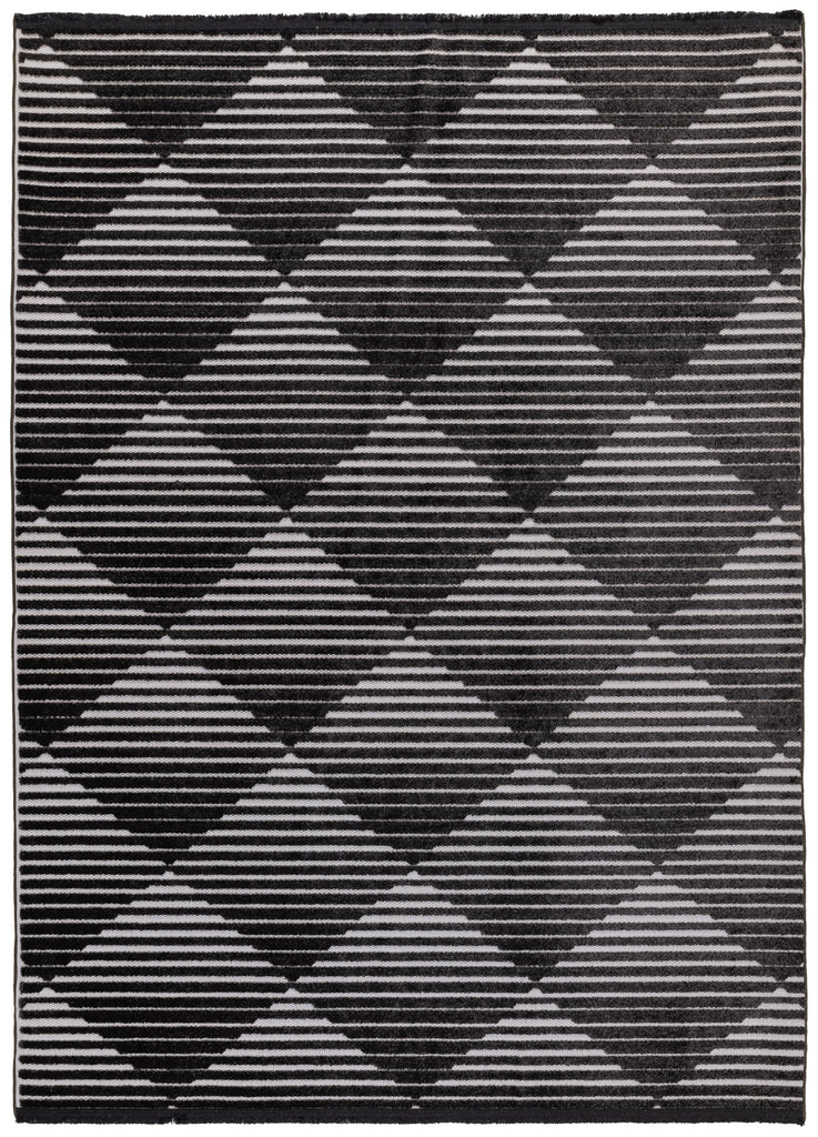 Jazz - Indoor / Outdoor - JAZ09 - Grey / Black -  Rama (Concept Looms)