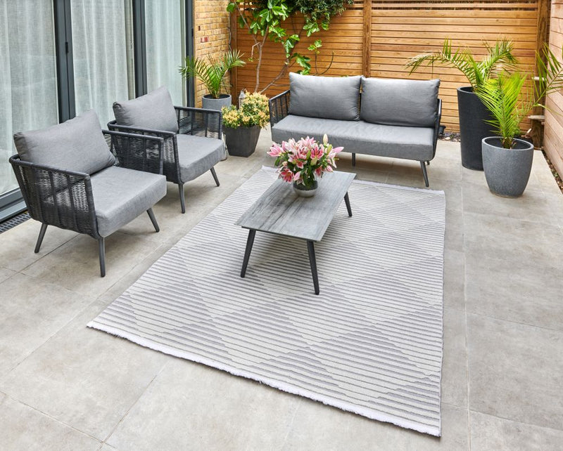 Jazz - Indoor / Outdoor - JAZ10 - Silver -   Rama (Concept Looms)