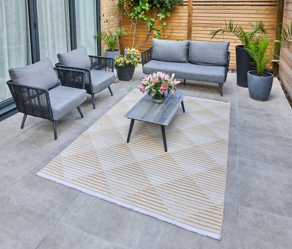 Jazz - Indoor / Outdoor - JAZ12 - Amber -   Rama (Concept Looms)