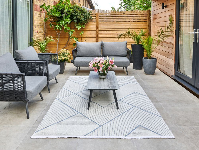 Jazz - Indoor / Outdoor - JAZ13 - Blue-   Rama (Concept Looms)