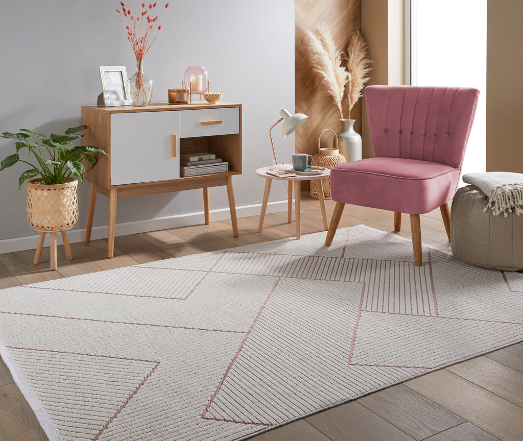 Jazz - Indoor / Outdoor - JAZ14 - Rose -   Rama (Concept Looms)