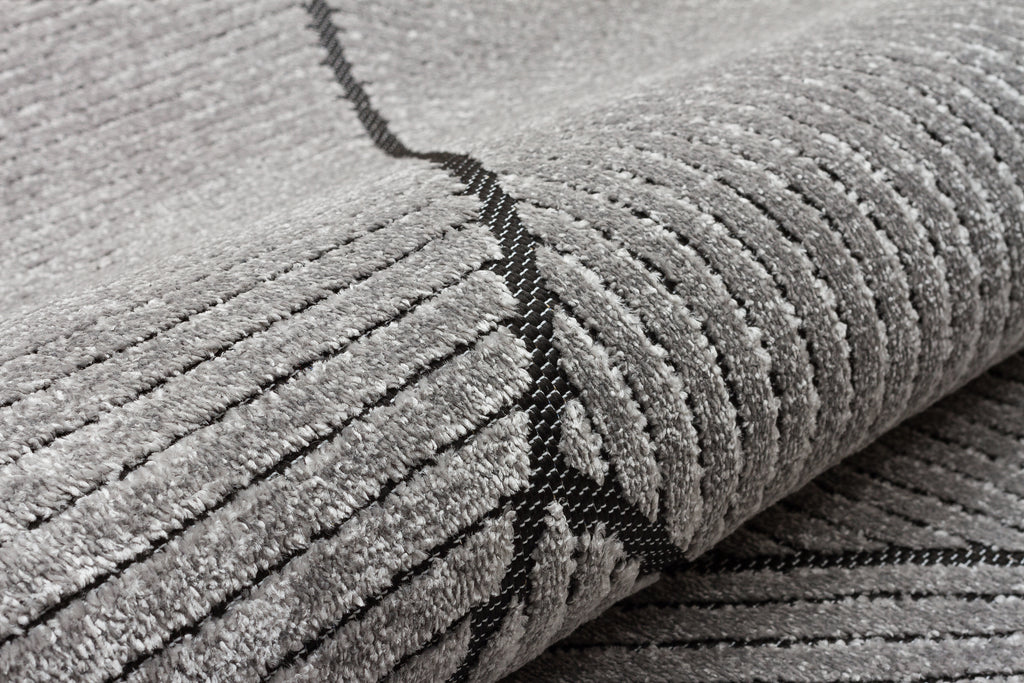 Jazz - Indoor / Outdoor - JAZ16 - Grey / Black  -   Rama (Concept Looms)