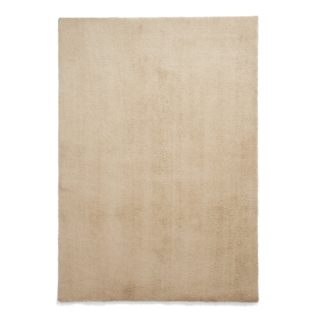 Kara - Plain Shaggy - Washable- Beige