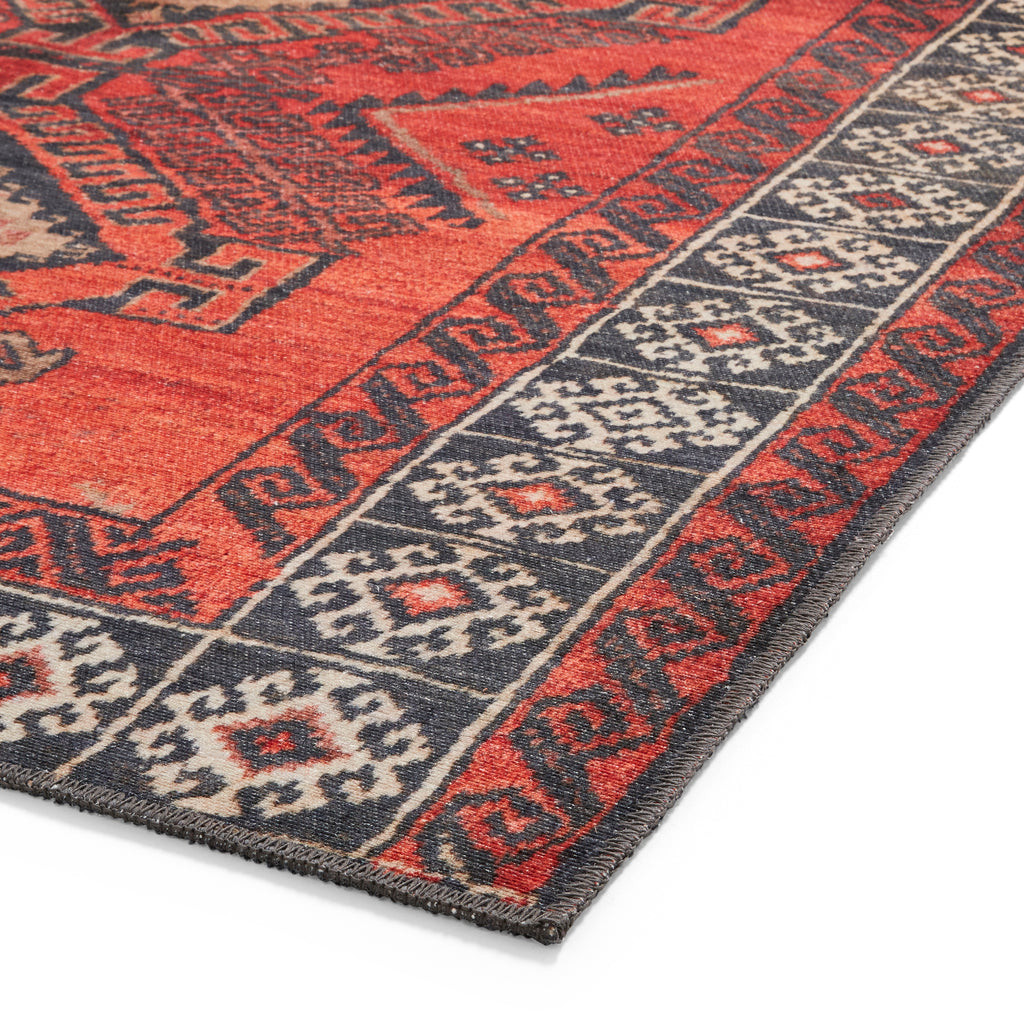 Kashmar Washable - Traditional - 2016 - Red - Think Rugs