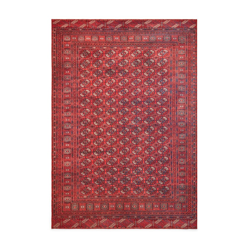 Kashmar Washable - Traditional - 2018- Red - Think Rugs