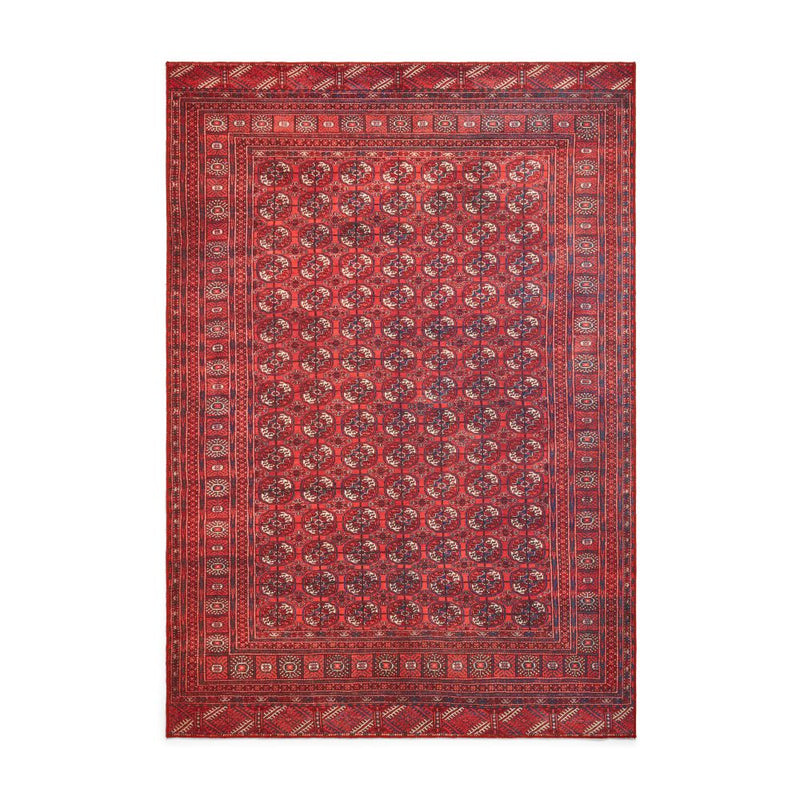 Kashmar Washable - Traditional - 2018- Red - Think Rugs