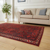 Kashmar Washable - Traditional - 2022- Red - Think Rugs