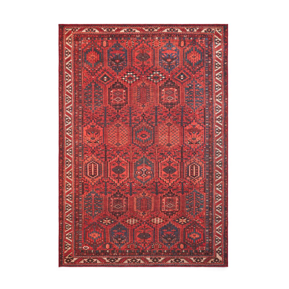 Kashmar Washable - Traditional - 2022- Red - Think Rugs