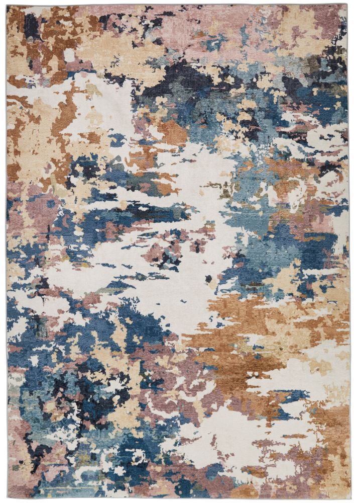 Liberty -Modern - Washable -  LIB110 Cobalt-  (Concept Looms)