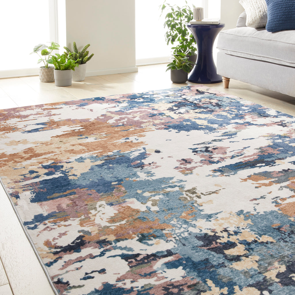 Liberty -Modern - Washable -  LIB110 Cobalt-  (Concept Looms)