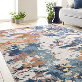 Liberty -Modern - Washable -  LIB110 Cobalt-  (Concept Looms)