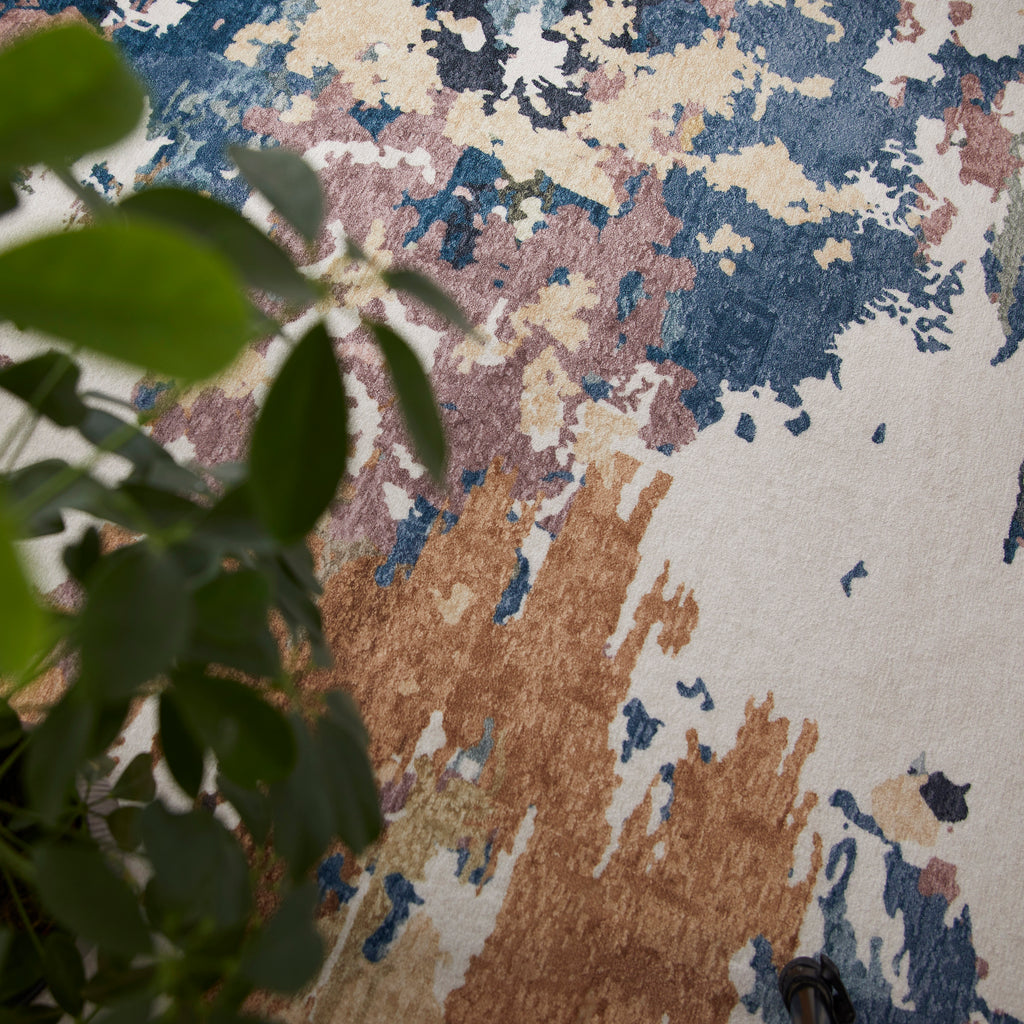 Liberty -Modern - Washable -  LIB110 Cobalt-  (Concept Looms)