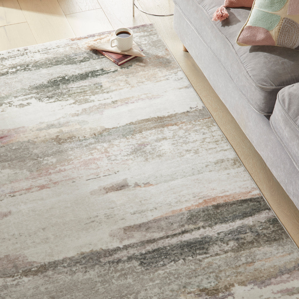 Liberty -Modern - Washable -  LIB111 Beige-  (Concept Looms)