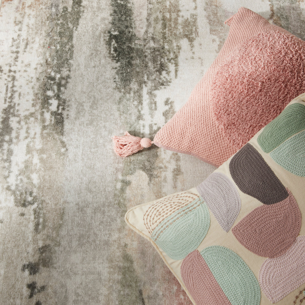 Liberty -Modern - Washable -  LIB111 Beige-  (Concept Looms)