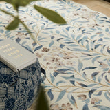 Liberty -Floral - Washable -  LIB301 IVBLU (Concept Looms)