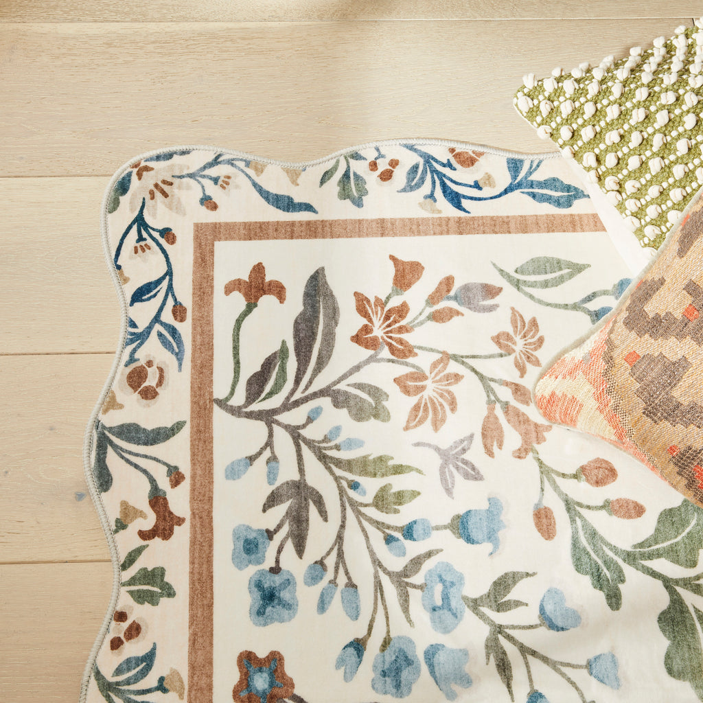 Liberty -Floral - Washable -  LIB303 CRMTC (Concept Looms)