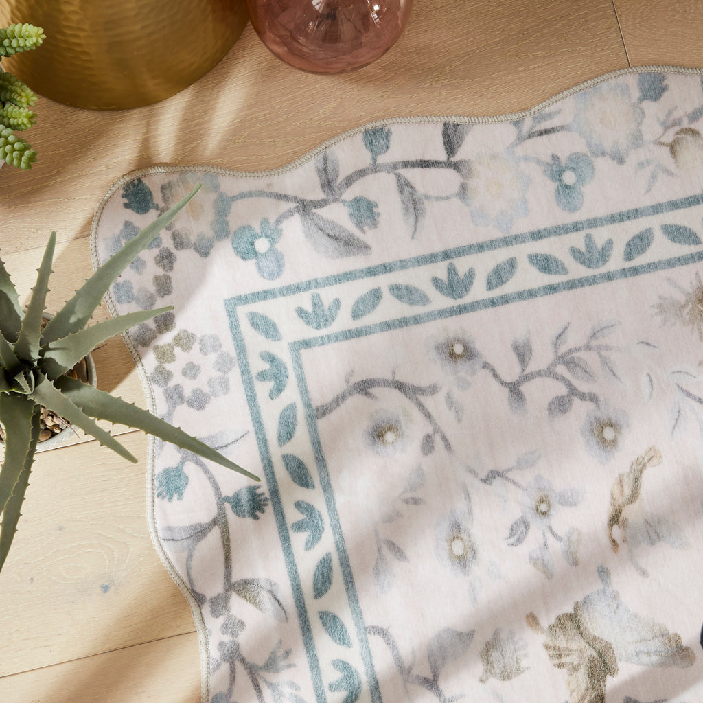 Liberty -Floral - Washable -  LIB305 DUSPK (Concept Looms)