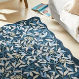 Liberty -Floral - Washable -  LIB306 NAVY (Concept Looms)