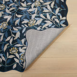 Liberty -Floral - Washable -  LIB306 NAVY (Concept Looms)