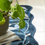 Liberty -Floral - Washable -  LIB306 NAVY (Concept Looms)