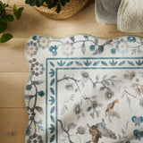 Liberty -Floral - Washable -  LIB308 IVORY (Concept Looms)