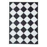 Lyna - Washable - Charcoal / White - J0529