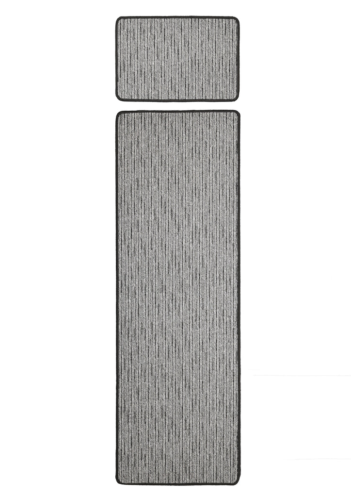 Multistripe - Grey - Anti-slip - Melrose Interiors