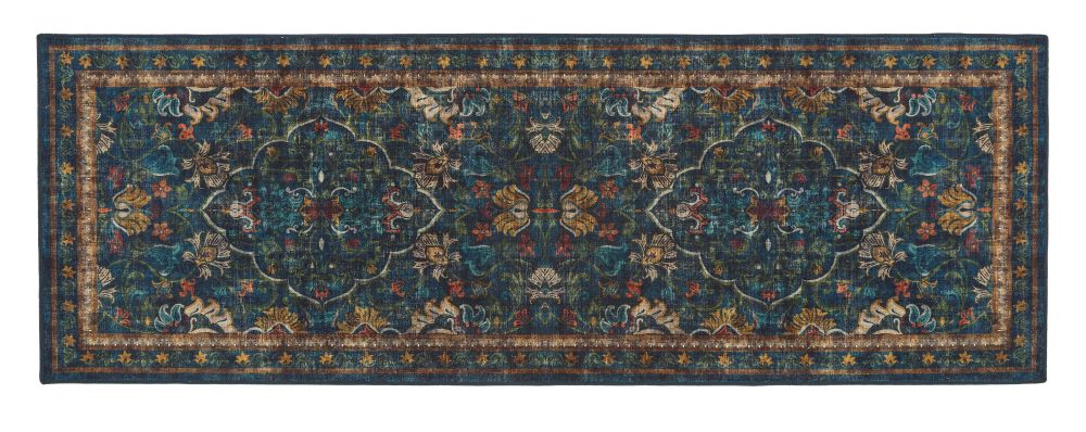 Midnight Paisley- Elegant Affair - Washable - Hug Rug - Pheonox Rugs