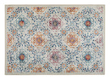 Modern Damask- Modern Contemporary- Washable - Hug Rug - Pheonox Rugs
