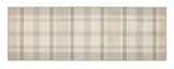 Plaid Neutral -  Modern Contemporary- Washable - Hug Rug - Pheonox Rugs