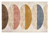 Oval Eclipse -  Modern Contemporary- Washable - Hug Rug - Pheonox Rugs