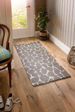 My Sculptured Collection - Patterned- Pebble- Ivory and Mink -  Washable-  Phoenox Rug