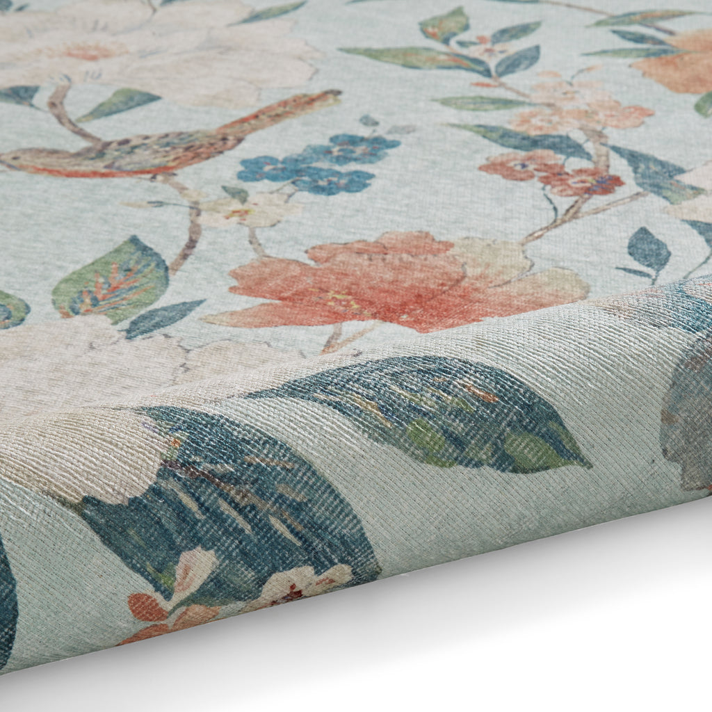 Pippa - Floral Birds - Blue - Catherine Lansfield - Think Rugs