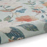 Pippa - Floral Birds - Blue - Catherine Lansfield - Think Rugs