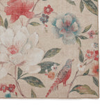 Pippa - Floral Birds - Natural - Catherine Lansfield - Think Rugs