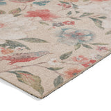 Pippa - Floral Birds - Natural - Catherine Lansfield - Think Rugs