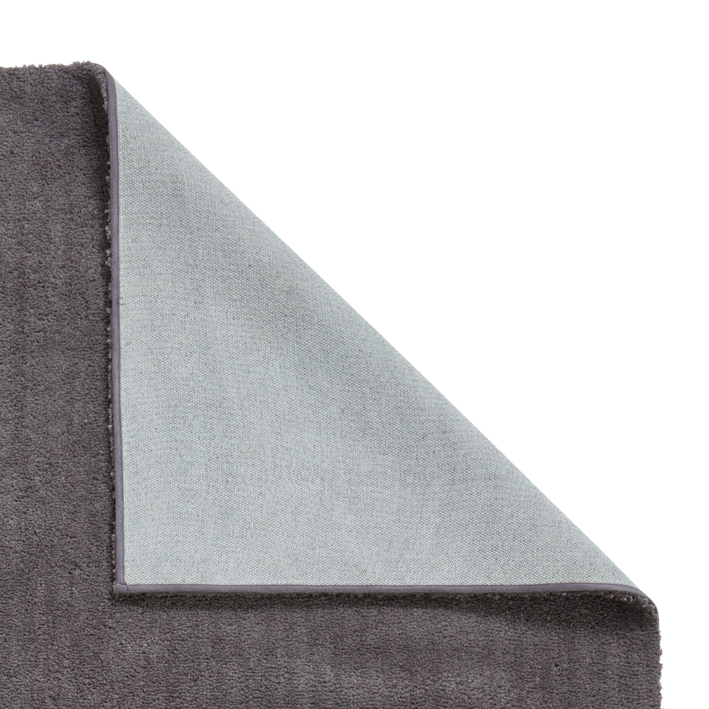 Riviera - Shaggy - B483 - Grey - Think Rugs