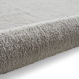 Riviera - Shaggy - B483 - Silver - Think Rugs