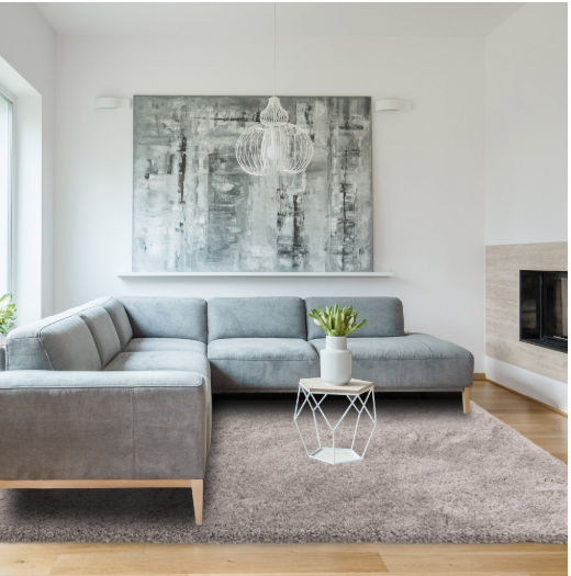 Ritchie - Shaggy - Light Grey - Asiatic London