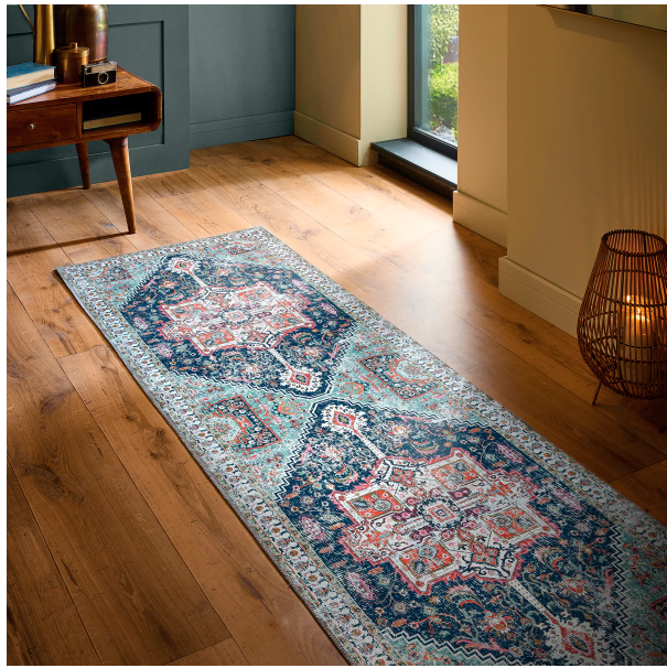 Washable Granada - Emerald - Washable - Traditional - Origins - Phoenox Rugs