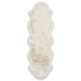 Super Teddy - Faux Sheepskin - Plain Shaggy - Ivory