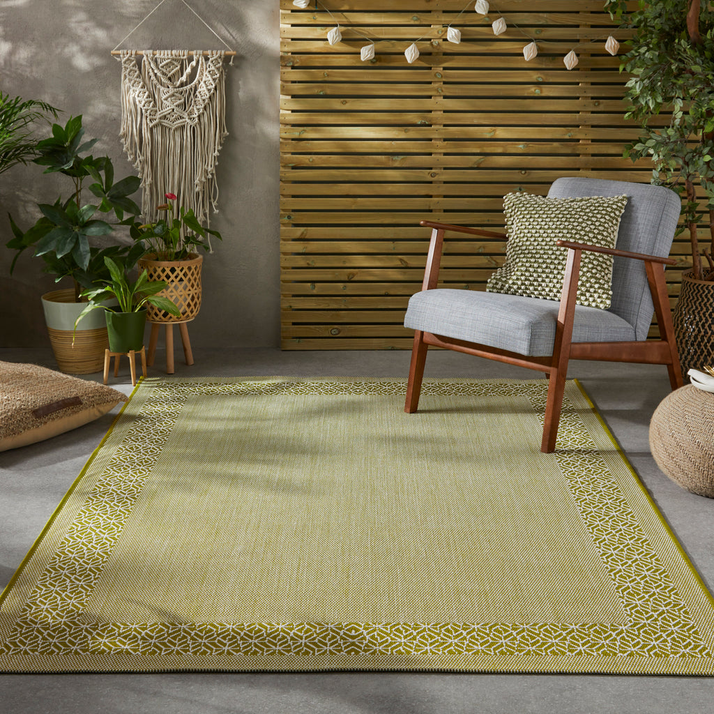 Terrazzo - TRZ01- GREEN - Indoor / Outdoor -    Rama (Concept Looms)