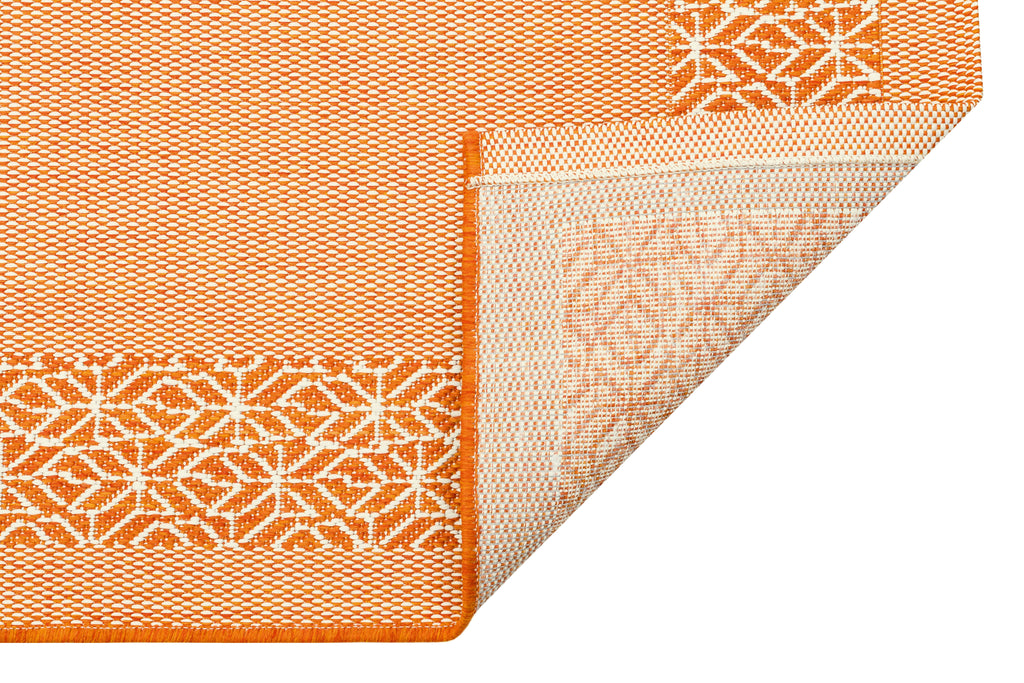 Terrazzo - TRZ01- Orange- Indoor / Outdoor -    Rama (Concept Looms)