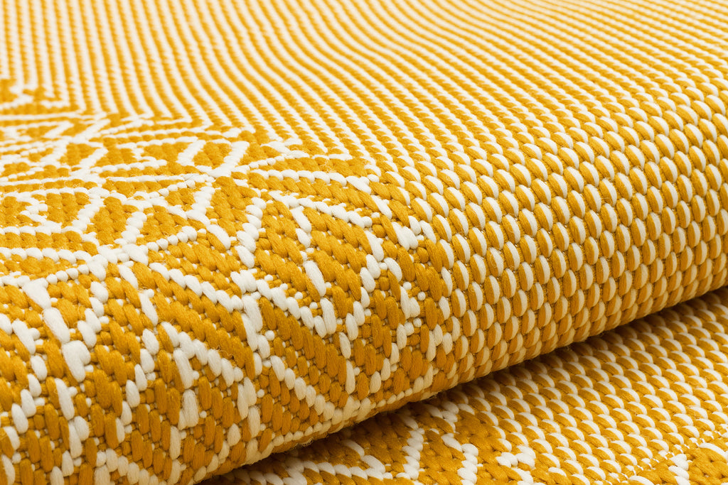 Terrazzo - TRZ01- Yellow- Indoor / Outdoor -    Rama (Concept Looms)