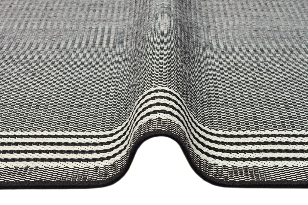 Terrazzo - TRZ02- Black- Indoor / Outdoor -    Rama (Concept Looms)