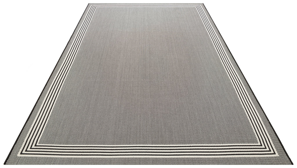 Terrazzo - TRZ02- Black- Indoor / Outdoor -    Rama (Concept Looms)