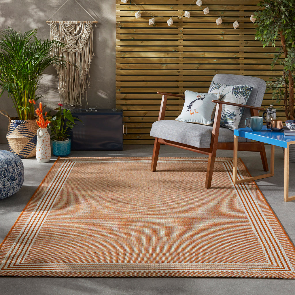 Terrazzo - TRZ02- Orange - Indoor / Outdoor -    Rama (Concept Looms)